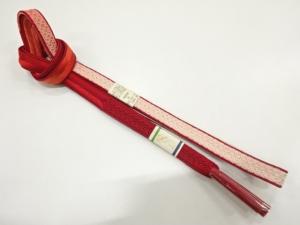 未使用品　正絹　手組帯締め